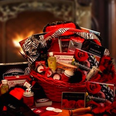 Romantic Gifts for Her and Romantic Gifts for Him Naughty Nights Romantic Gift Basket